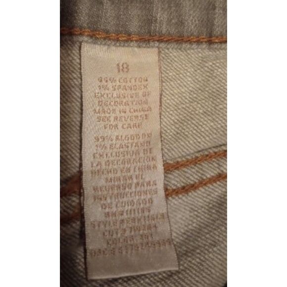 Baby Phat Fashions Women's Size 18 Silver Label Jeans - Vintag - Picture 9 of 10